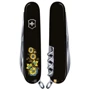 Мультитул Victorinox Spartan Ukraine 91мм/12 функцій/чорний /Квіти (1.3603.3_T1050u): Тип мини-мультитул