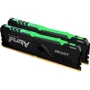 Kingston FURY 16 GB (2x8GB) DDR4 3600 MHz Beast RGB (KF436C17BBAK2/16)