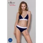 Спортивный топ с двойными бретелями Passion PS007 TOP navy blue, size XL