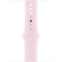 Apple Watch Series 9 45mm GPS Pink Aluminum Case with Pink Sport Band - M/L (MR9H3) : Размер 45mm