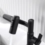 Смеситель для раковины Lefton Single-Hole Rotatable Faucet with Temperature Display-BF2204 Matt Black: Длина излива, см 17.9