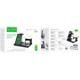 Зарядное устройство Hoco Wireless Charger CQ9 Crown 15W 3in1 Black for iPhone 16 I 15 I 14 I 13 I 12 series фото 6
