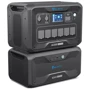 Домашняя батарея Bluetti 3000W Home Battery Backup (AC300+B300): Выходы потребителей Автоприкуриватель, USB-C, USB-A, 220V