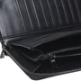 Мужская борсетка Borsa Leather черная (K18811-black): Тип ручки Со съемной ручкой, Короткая ручка