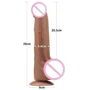 Фаллоимитатор LoveToy Sliding-Skin Dual Layer Dong 11.5" Flesh