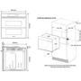 Духова шафа електрична Samsung NV7B41201AS: Потужність підключення, Вт 3500