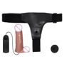 Страпон с вибрацией Ultra Passionate Harness Realdeal Penis 6.2'' - Brown, BW-022064Z
