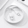 Кабель WIWU USB Cable to Lightning Classic 2.4A 1.2m White (WI-C006) фото 3