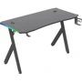 Геймерський стіл GT Racer 120x60x73 см Black (T-1224)