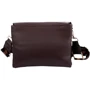 Женская сумка почтальонка Valiria Fashion темно-коричневая (4DETBI8809-10): Застежка Магнитная