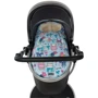Зимовий конверт-кокон на натуральній овчині доречі Baby XS Малюнки на блакитному тлі: Тип аксесуара конверти