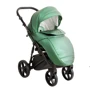 Универсальная коляска 2 в 1 Broco Miracle Black 9023-BMB-03, green, зеленый фото 16