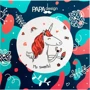 Тарілка "Єдиноріг My sweety": Виробник PAPAdesign