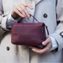 Косметичка INCARNE Timeless Бордо M 22x13.5x10 см фото 5