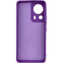 Аксессуар для смартфона Lakshmi Case Silicone Cover Full Camera Purple for Xiaomi 13 Lite: Материал силикон