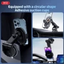 Держатель XO Car Holder WX038 Wireless Charger 15W Black фото 6