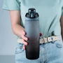 Бутылочка Kite для воды 760 мл серо-черная (K24-1200-1): Тип Бутылка