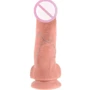 Фаллоимитатор на присоске King Cock 8, 20x5 см, телесный