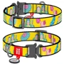 Ошейник WAUDOG Nylon с QR паспортом рисунок Рик и Морти 1 XL 25 мм 35-58 см (4508-0280)