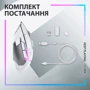 Мышь Logitech G502 X Plus White (910-006171): Время отклика 1 мс