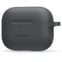 Чехол для наушников Spigen Silicone Fit with Belt Charcoal (ASD00536) for Apple AirPods Pro фото 3