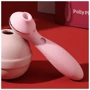 Вакуумный вибратор KisToy Polly Plus Pink