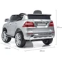 Детский электромобиль Джип Bambi Racer Mercedes Benz, серый (M 3568EBLRS-11) фото 9