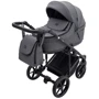 Коляска 2 в 1 Adamex Locco Tip TK-57 графит (681021): Количество блоков 2