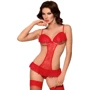 Боди SoftLine Orsola, S/M (red)