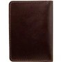 Женская обложка для документов DNK Leather темно-коричневая (DNK-minidoc-R-colF): Пол Женский