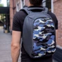 XD Design Bobby Anti-Theft Backpack Camouflage Blue (P705.655) for MacBook 13-14" фото 10