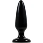 Анальная пробка Pleasure Plug Small, 10x3.5 см, черный