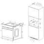 Духовой шкаф электрический Amica ED57679BA+ Q-TYPE OPENUP: Мощность подключения, Вт 3600