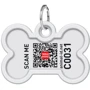 Адресник металлический WAUDOG Smart ID c QR паспортом рисунок Смелость 40х28 мм (0640-0231): Производитель WAUDOG