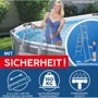 Бассейн Bestway каркасный 427-250-100 см (56714) 7250 л (фильтр-насос, лестница, тент, окно 2 шт) фото 6