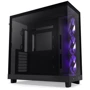 Корпус NZXT H6 Flow RGB All Black (CC-H61FB-R1): Форм-фактор материнської плати ATX / Micro-ATX / Mini-ITX