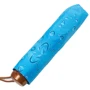 Зонт женский механический Zest голубой (Z83516-1): Фасон Складной (3 сложения)
