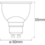 Лампа светодиодная LEDVANCE Smart+ PAR16 5W 2700-6500K GU10: Мощность, Вт 4.9