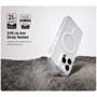 Чехол для iPhone LAUT CRYSTAL MATTER X MagSafe Clear (L_IP24A_CMX_UC) for iPhone 16: Тип чехла накладка на заднюю часть