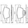 Тормозные колодки Bosch 0 986 494 401 фото 2