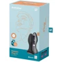 Анальная смарт вибропробка с жемчужным массажем Satisfyer Rotator Plug 2+ Black