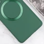 Чехол для телефонов TPU Case Bonbon Metal Style with MagSafe Army Green for Samsung A256 Galaxy A25 5G: Материал TPU (термополиуретан)
