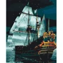 Картина за номерами Морський пейзаж Флагман вночі 40x50см (KHO2733)