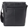Мужская сумка почтальонка Giorgio Ferretti черная (SHIGF1458-black): Фактура Матовая, Зернистая
