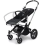 Универсальная коляска 2 в 1 Bugaboo Cameleon 3 Plus Alu /Black, черный на серебряной раме: Ширина шасси 59 см