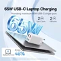 Зарядное устройство Baseus Wall Charger GaN6 Pro 2хUSB-C+2xUSB 65W White With USB-C Cable (P10162701213-00) фото 7