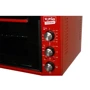 Электродуховка настольная Ventolux SILVIA RED: Размеры 340x608x460