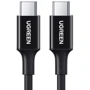 Кабель Ugreen USB-C to USB-C 100W 5A 1m Black (80371)