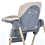Стульчик для кормления El Camino Craft бежевый (ME 1115-W Beige): Регулировка высоты стула 6 положений