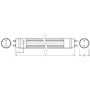 Лампа светодиодная Osram LED ST8 ENTRY AC G13 1200mm 16-36W 6500K 220V